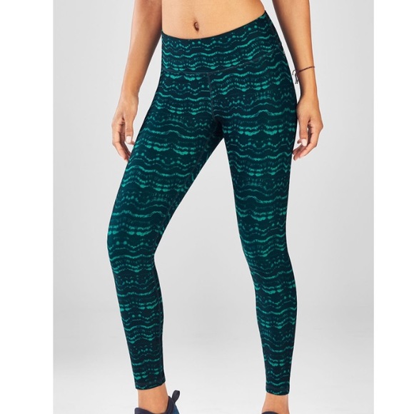 Fabletics Pants - Fabletics | Salar Printed PowerHold 7/8 Legging